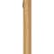 Ekena Millwork Funston Block Rough Sawn Bracket w/ Offset Brace, Western Red Cedar, 6"W x 28"D x 40"H BKT0604X28X40FST05RWR - alternate 3